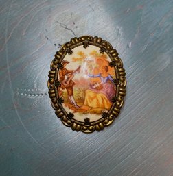 Vintage Western Germany Victorian Brooch