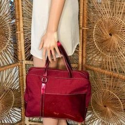 Women's Red Satchel