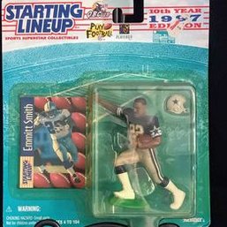 Starting Lineup Emmitt Smith NFL Dallas Cowboys 10th Year 1997 Edition