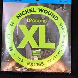 D'Addario EXL165 Bass Strings Nickel Wound Electric Bass Strings