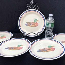 5 Corelle Mallard Duck Dishes Vintage Corelle By Cornin