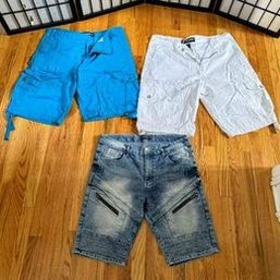 3 Pairs Of South Pole Urban Men's Shorts Size 36-38