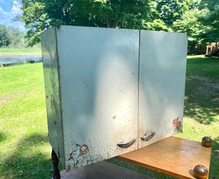 Vintage Metal Wall Cabinet