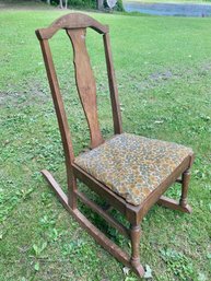 Early HOWE SPAULDING Small Rocking Chair