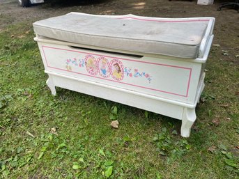 Disney Princess Bench Toy Box