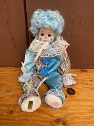 BRINNS 1990 Collectible Clown Doll With Tags