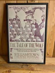 1984 -The Tale Of The Wolf Theater Poster 23x15