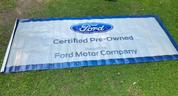 Huge FORD Banner With Grommets 10ft X 4ft