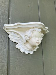 Cherub Face Wall Shelf