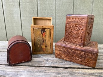 Collection Of Trinket Boxes