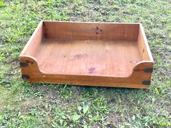 Solid Wood Floor Dog Bed Frame- Or Whatever You Want It To Be