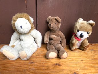 Antique BOYDS , Grayhound And Cmc Plush Animals