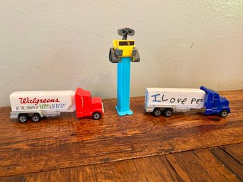 PEZ- Trucks And Wall-e