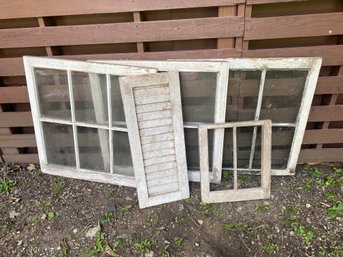 Collection Of Old Window Frames