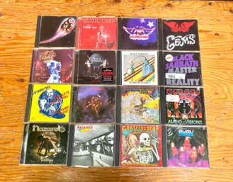 Awesome Cd Collection Lot- Black Sabbath, Aerosmith, Nazareth And More