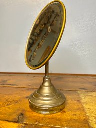 Glass Bottom Vintage Vanity Mirror