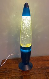 Star Glitter Rocket Lamp