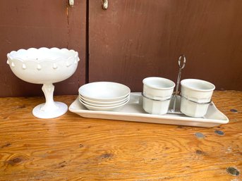 White Dish Lot