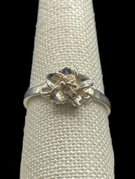 Vintage Flower Ring, Size 8.75