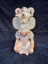 Vintage Terracotta Pottery Statue