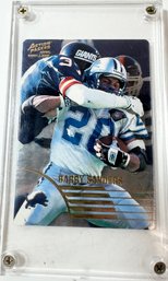 Barry Sanders 1995 Giants Football Card