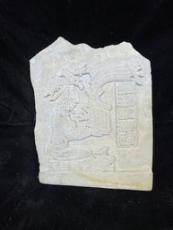 Carved Stone Plaque