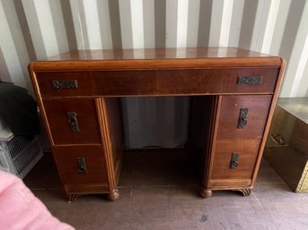 Vintage Wooden Drawer Desk