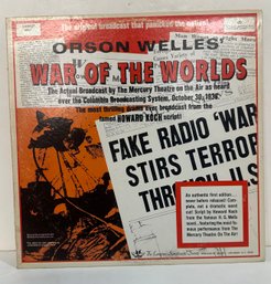 Orson Welles War Of The Worlds Vinyl Album