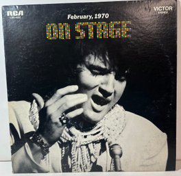 On Stage Elvis Vinyl Album