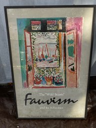 Framed Fauvism Exhibition Poster