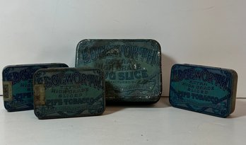 Lot Of Vintage Tobacco Tin Lot