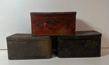 Small Lot Of Vintage Tins