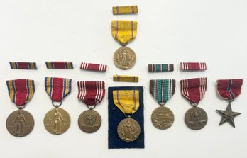 Lot Of World War II & Other 1940s American Military Medals