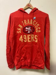 San Fransico 49ers Hoodie Size Medium New