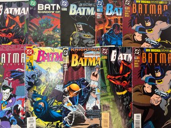 Lot Of 10 DC Batman Comics