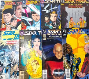 Lot Of 8 Star Trek Comics