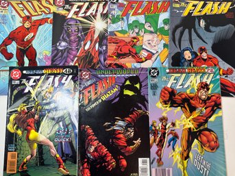 Lot Of 7 Flash Comics