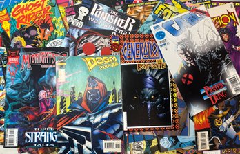 Large Lot Of Marvel & Other Comics