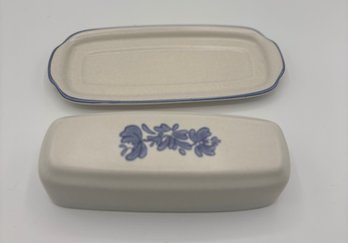 Pfaltzgraff Yorktowne Covered Butter Dishes. Set Of 2.