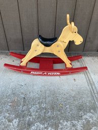 Radio Flyer LL Bean Wooden Rocking Moose