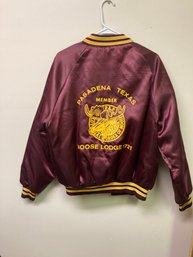 Vintage Satin  King Louie , Moose Lodge Jacket