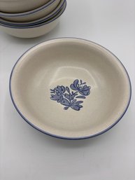 Pfaltzgraff Yorktowne Set Of 6. 5in. Mini Dip Bowls - Made In The USA Set Of 8