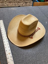 Somberos Perez Straw Hat Made In Mexico