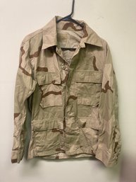 Camouflage Military Shirt Size Small