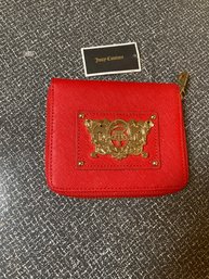 Juicy Couture Red Wallet New With Tags