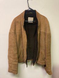 Vintage Mens Suede/leather Jacket By  Deerskin Trading Post