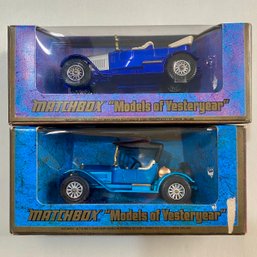 Unopened Matchbox Model 1914 Stutz Roadster & Prince Henry Vauxhall