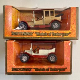 Matchbox Model 1911 Model T Ford & 1912 Rolls Royce