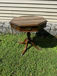 Octagonal Pedestal Table