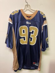 Rams Nike  Football Jersey Size Large , Carter